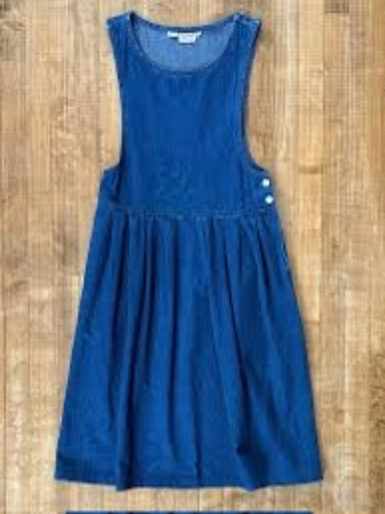Woolrich Dresses & Skirts - vintage 80’s Woolrich MADE IN THE USA blue denim dress 100% cotton Size Medium